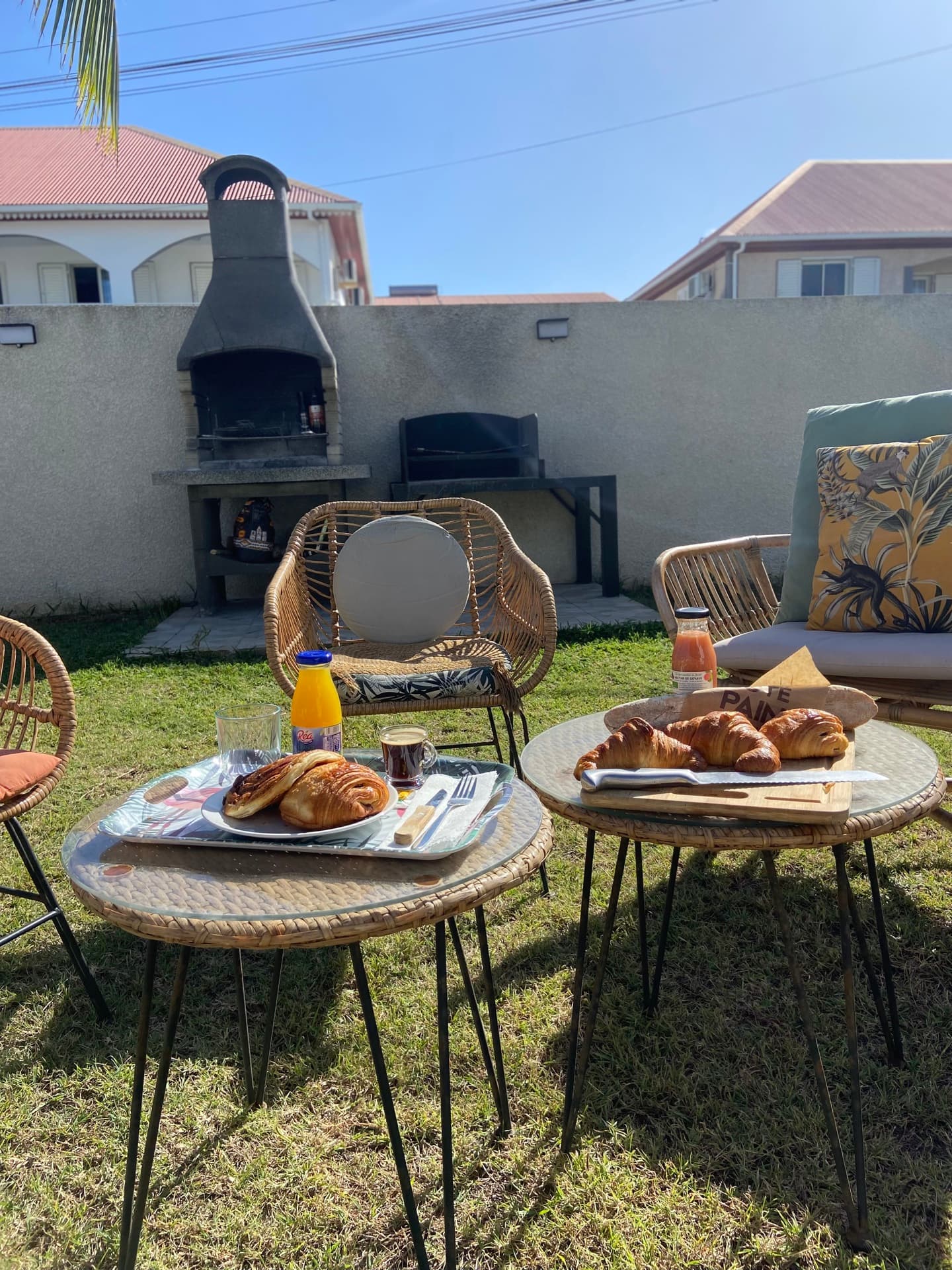 Terrasse de la villa